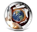 1981 First Space Shuttle 1oz Silver Orbital Coin 1981 First Space Shuttle 1oz Silver Orbital Coin