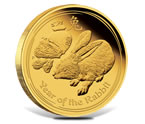2011 Rabbit Gold Proof 1oz Coin 2011 Rabbit Gold Proof 1oz Coin