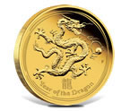 2012 Australian Lunar Series II - Year of the Dragon Gold Proof