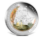 2012 Ships That Changed The World - USS Constitution Silver Coin