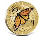 2012 Young Collectors Monarch Butterfly Coin