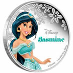 Disney Princess Jasmine Silver Coin