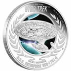 Star Trek Enterprise Silver Coin