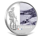 Famous Battles: Gallipoli 2011 1oz Silver Proof Coin Famous Battles: Gallipoli 2011 1oz Silver Proof Coin