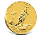 The Mini Roo 2012 0.5g Gold Kangaroo Coin
