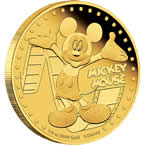 Disney Mickey & Friends – Mickey Mouse 2014 1/4oz Gold Proof Coin