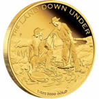 Gold Rush 2014 1/4 oz Gold Proof Coin