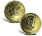 Canadian Maple Leaf Gold Bullion Coin