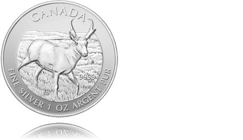 2013 Canadian Wildlife Silver Bullion Coins