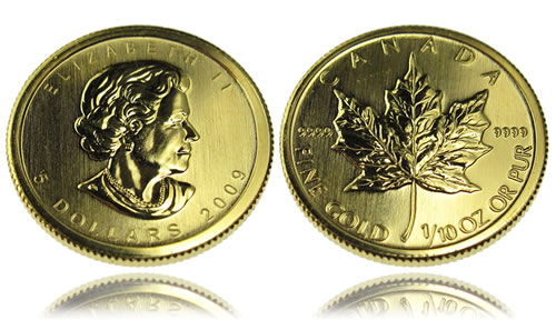 Canadian Maple Leaf Gold Bullion Coin