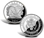 2011 United States Army Silver Dollar