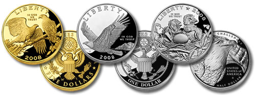2008 Bald Eagle Commemorative Coins