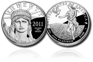 2011 Proof American Platinum Eagle