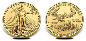 2011-W Uncirculated American Gold Eagle Coin
