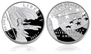 US Star-Spangled Banner Commemorative Silver Coin