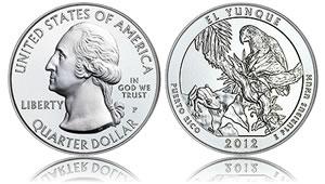 First 2012 America the Beautiful 5 Oz. Silver Coin