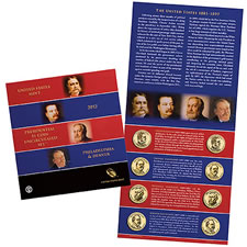 Presidential $1 Coin Uncirculated Set