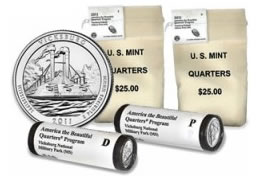 2011 P&D Vicksburg Quarter Rolls and Bags