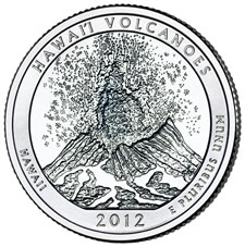 2012 Hawaii Volcanoes National Park Quarter