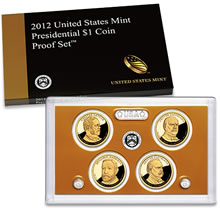 2012 Presidential $1 Coin Proof Set 2012 Presidential $1 Coin Proof Set