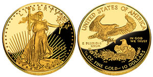2012-W $10 Proof American Gold Eagle Coin