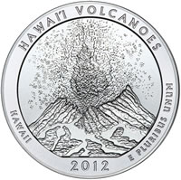 2012-P Hawaii ATB 5 Oz Silver Uncirculated Coin