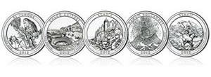 America the Beautiful Quarters for 2012