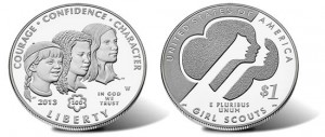 2013 Girl Scouts Silver Dollar