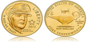 2013 5-Star Generals Gold Coin