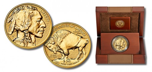 2013 $50 Reverse Proof American Gold Buffalo