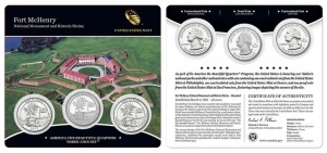 19th America the Beautiful Quarters Three-Coin Set