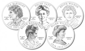 2013 First Spouse Gold Coins with Release Dates 