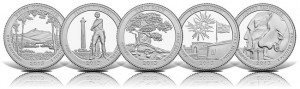 America the Beautiful Quarters Mintages from 2010 to 2013 