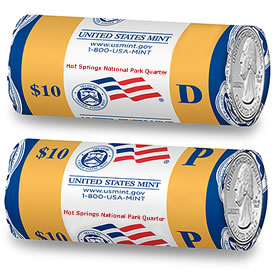 Hot Springs National Park Quarter Rolls