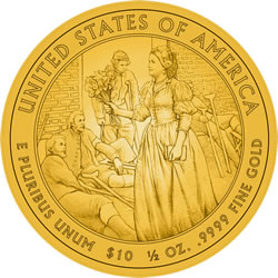 Mary Lincoln First Spouse Gold Coin Reverse Design Mary Lincoln First Spouse Gold Coin Reverse Design