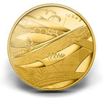 Vancouver 2010 5-Ounce Gold Coin -- Look of the Games (2010) Vancouver 2010 5-Ounce Gold Coin -- Look of the Games (2010)
