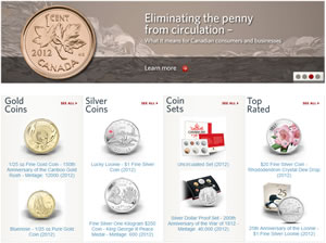 Click to Visit Royal Canadian Mint Website