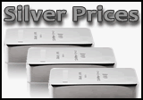 Silver, Gold and Platinum Spot Prices
