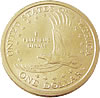 Sacagawea Golden Dollar Reverse Sacagawea Golden Dollar Reverse