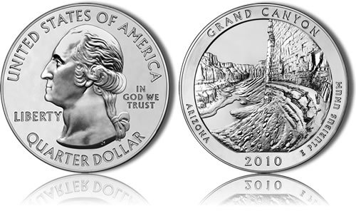 Grand Canyon National Park Silver Bullion Coin