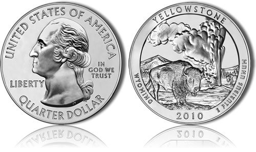 Yellowstone National Park Silver Bullion Coin
