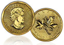 2008 Royal Canadian Mint Maple Leaf gold coin