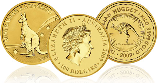 2009 Australian Kangaroo Gold Coins