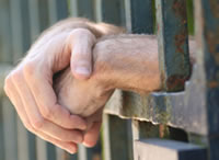Man Behind Bars