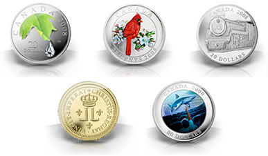 2008 Canadian Coins