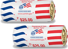 Zachary Taylor Presidential Dollar Rolls