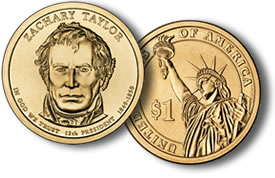 Zachary Taylor Presidential Dollar