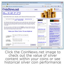 Click here to visit the Silver Coin Valuator page