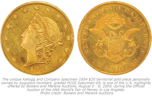 $20 Gold coin. "This is the single most important twenty-dollar gold piece 