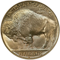 1913-D Type II Buffalo Nickel (Reverse) Certified MS-68 by NGC with a combined PCGS and NGC population of 1/0 1913-D Type II Buffalo Nickel (Reverse) Certified MS-68 by NGC with a combined PCGS and NGC population of 1/0